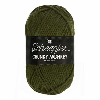 Scheepjes Chunky Monkey 1027 (Moss Green)