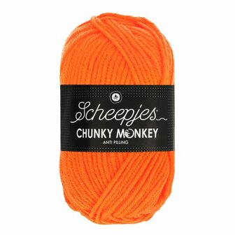 Scheepjes Chunky Monkey 1256 (Neon Orange)