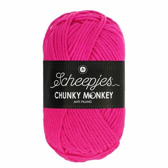 Scheepjes Chunky Monkey 1257 (Hot Pink)