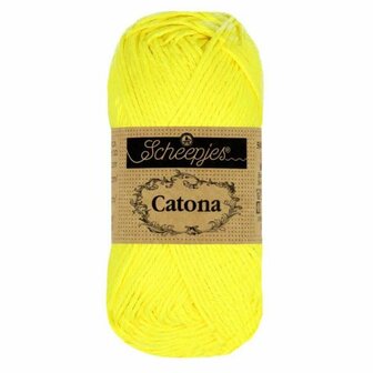 Scheepjes Catona 601 (Neon Yellow)