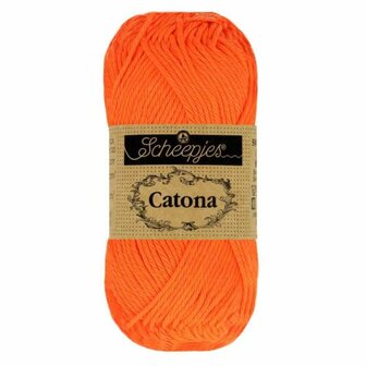 Scheepjes Catona 603 (Neon Orange)