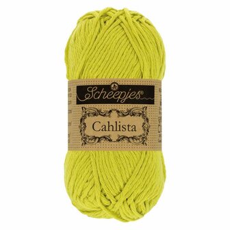 Scheepjes Cahlista 245 (Green Yellow)