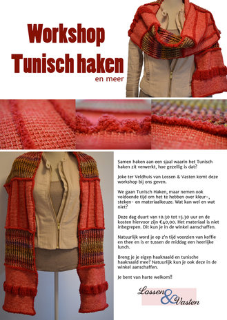 Sjaal Workshop Tunisch Haken